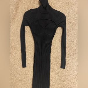 BUY NOW SALE‼️ Black long sleeve turtleneck knit dress